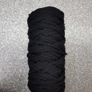 Cordón tripolino Macrame Negro