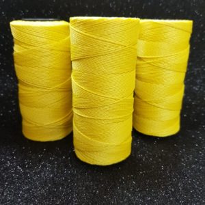 Hilo macrame encerado Amarillo Oro