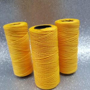 Hilo macrame encerado Amarillo