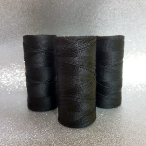 Hilo macrame encerado Negro