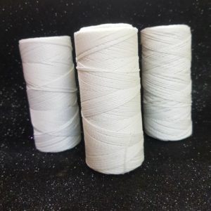 Hilo macrame encerado Blanco