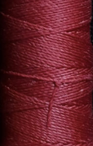 Hilo Macrame cera rojo oscuro