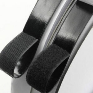 Velcro adhesivo 2,5 centímetros negro