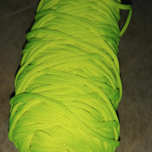 Cordón tripolino Macrame Amarillo Fluor