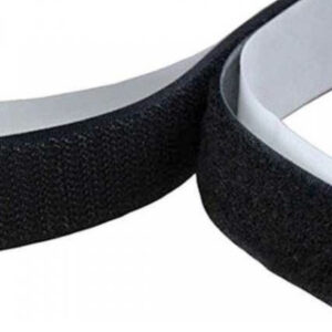 Velcro Adhesivo rollo de 5 Metros Negro