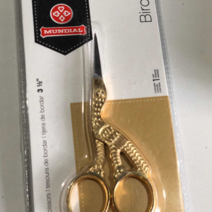 Tijera De Bordar Tipo Pajarito Marca Mundial