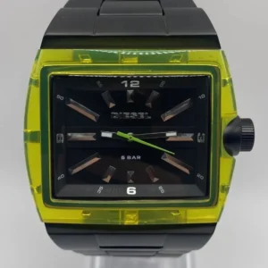 Diesel DZ-1326 verde lima mate negro 50 mm cuarzo