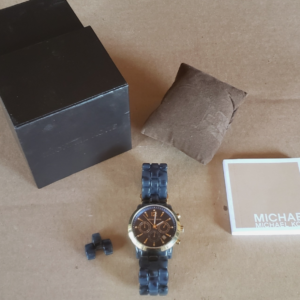 MICHAEL KORS MK 5249 Blue & GOLD Unisex