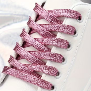 Cordones para zapatillas rosado brillante