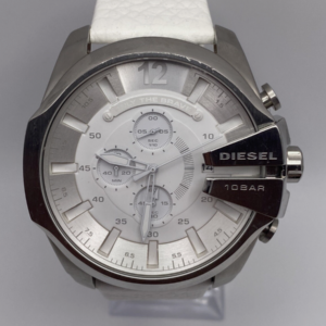 Reloj Diesel Modelo DZ-4292 Blanco correa de cuero