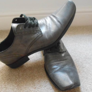 Zapatos Diesel Exclusivos Color Gris Cuero