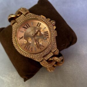 Reloj Michael Kors dorado con Cristales